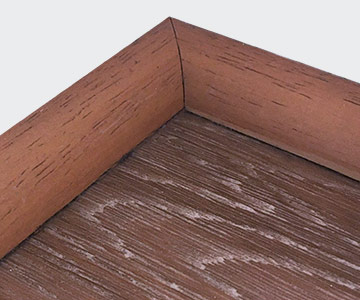 Viertelstäbe Designboden Holzleiste